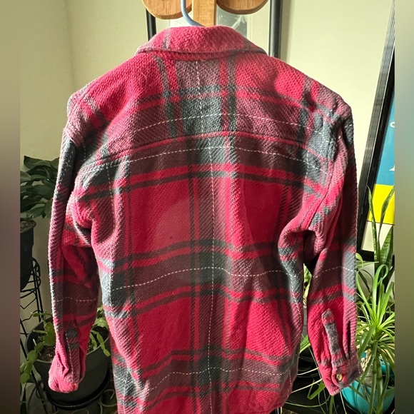 Vintage red plaid jacket - Picture 9 of 10